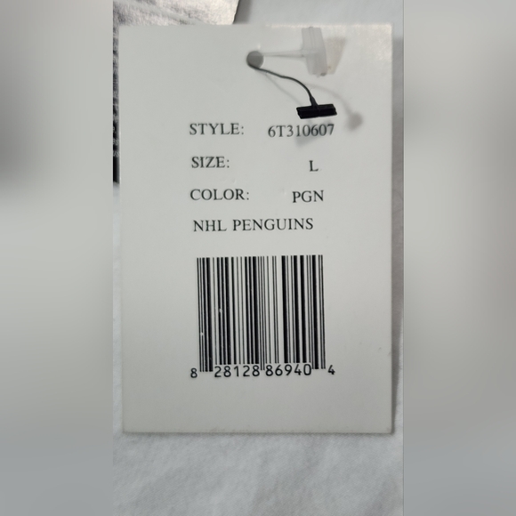 NWT Touch By Alyssa Milano NHL Pittsburgh Penguins Women's T-Shirt Large Black - Picture 16 of 16